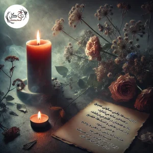 شعر در مورد مرگ عزیز