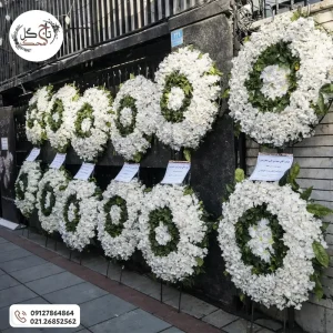 ارسال تاج گل برای نازی آباد